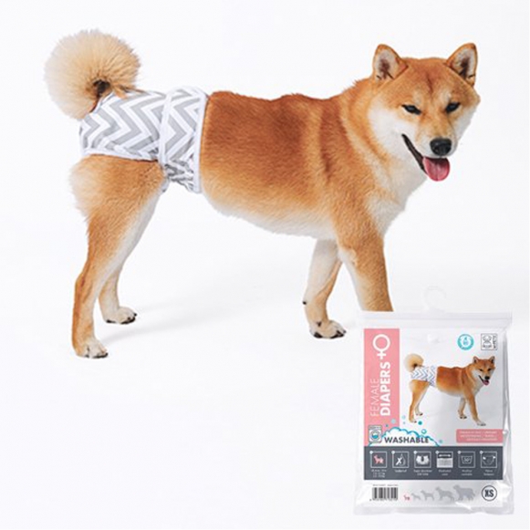 【M-PETS】エムペッツ　洗える女の子用オムツ　WASHABLE