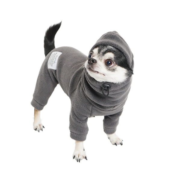 STRETCH WARM SUITS マンダリンブラザーズ CHARCOAL｜WANKOショップ 犬