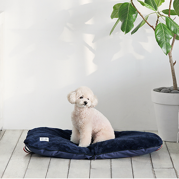 Woolly TOMS PICNIC CUSHION ネイビー