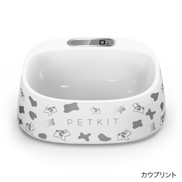 犬用お皿【PETKIT】スケール・フィーディングボウル S/カウプリント