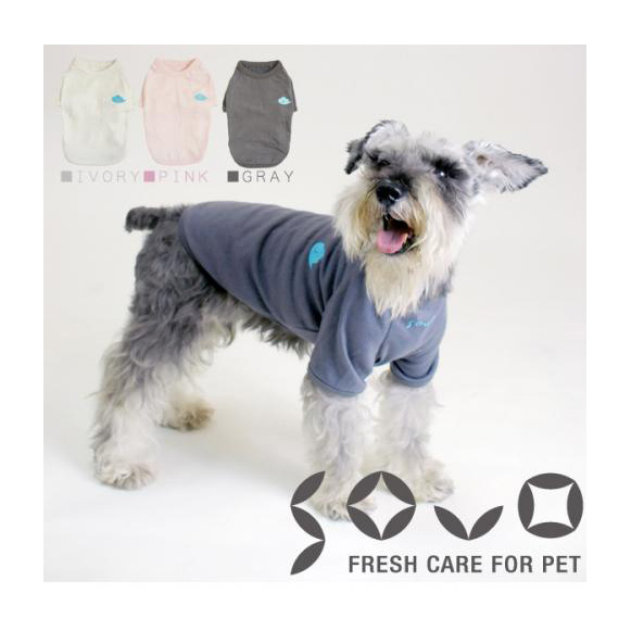 【犬服・ドッグウェア】SOVO SV1301天竺Tシャツ ピンク【消臭機能ウェア】